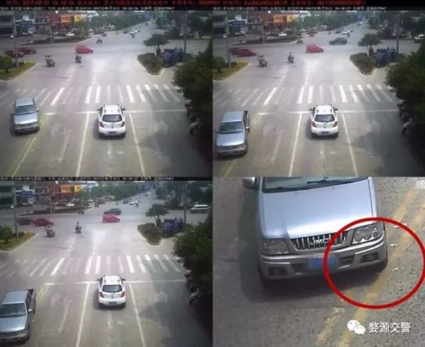 华逸红绿灯路口压白实线3,才仕大道与朱熹大道(盛世名城路口)压双黄线